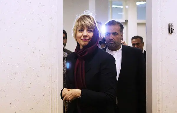 (تصاویر) هلگا اشمید در تهران