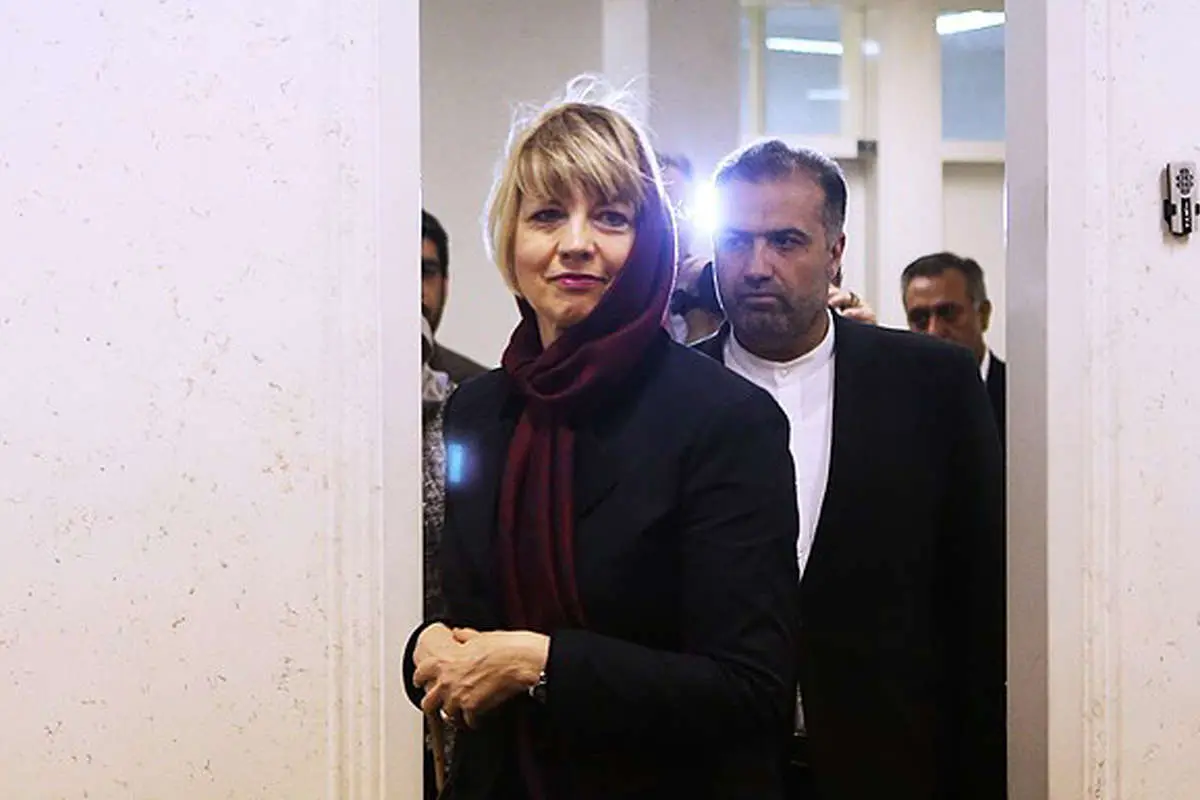 (تصاویر) هلگا اشمید در تهران