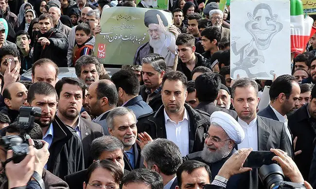 (تصاویر) شخصیت‌ها و مقامات در راهپیمایی
