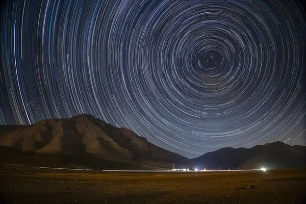 تصاویر؛ بارش شهابی برساووشی در تالاب سولقان