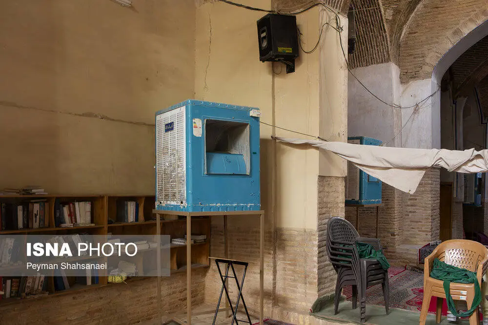 تصاویر؛ فرونشست در مسجد جامع اصفهان 26