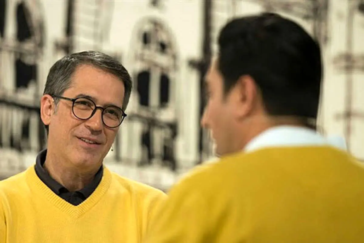 فرهاد جم و امین زندگانی در پشت صحنه سریال ساهره