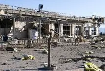 تصاویر؛ آثار حمله هوایی به مجتمع بین راهی در زنجان