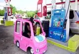 خودروی عروسکی باربی برای مقابله با گرانی بنزین!