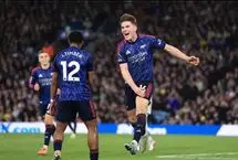 باخت ۰-۴ لیدزیونایتد مقابل آرسنال؛ جشنواره گل بری تثبیت در صدر