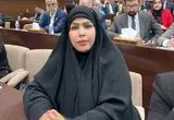 جنجال آدامس جویدن خانم نماینده