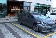 فشردن اشتباهی پدال گاز حادثه آفرید