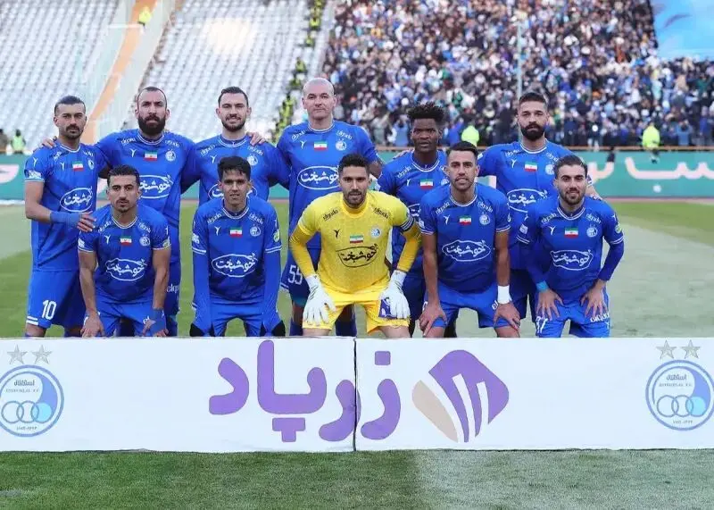 استقلال بدون ۴ ستاره مقابل ملوان