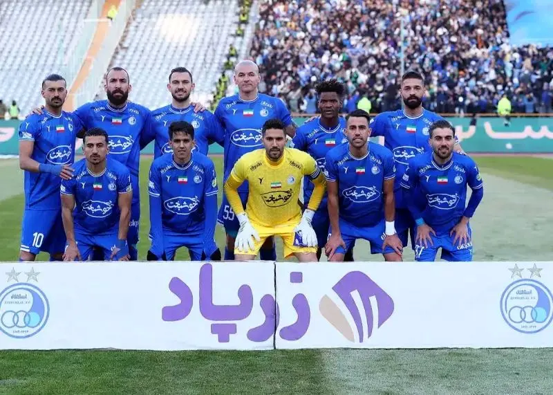 استقلال بدون ۴ ستاره مقابل ملوان