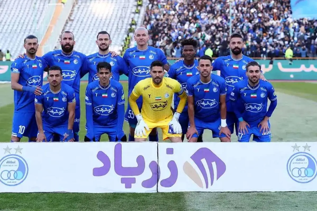 استقلال بدون ۴ ستاره مقابل ملوان