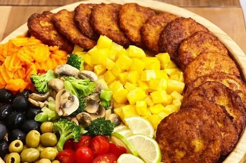 6کتلت مرغ