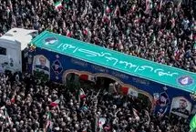 حاشیه و متن تشییع  «علی لاریجانی»، «سردار سلیمانی» و کارکنان «ناو دنا»