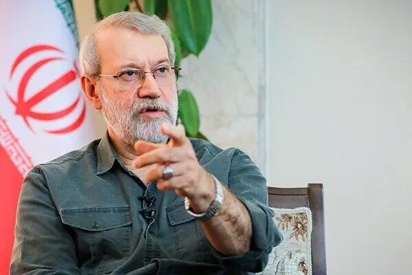 واکنش لاریجانی به ادعای نابودی حماس: با چه کسانی معامله کردید؟ عده‌ایی از کره مریخ؟ 
