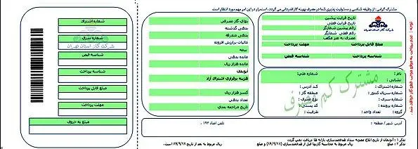 رونمایی از نسل جدید قبوض گاز+تصویر