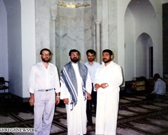 عكس> رضایی، شمخانی و لاریجانی در سفر حج