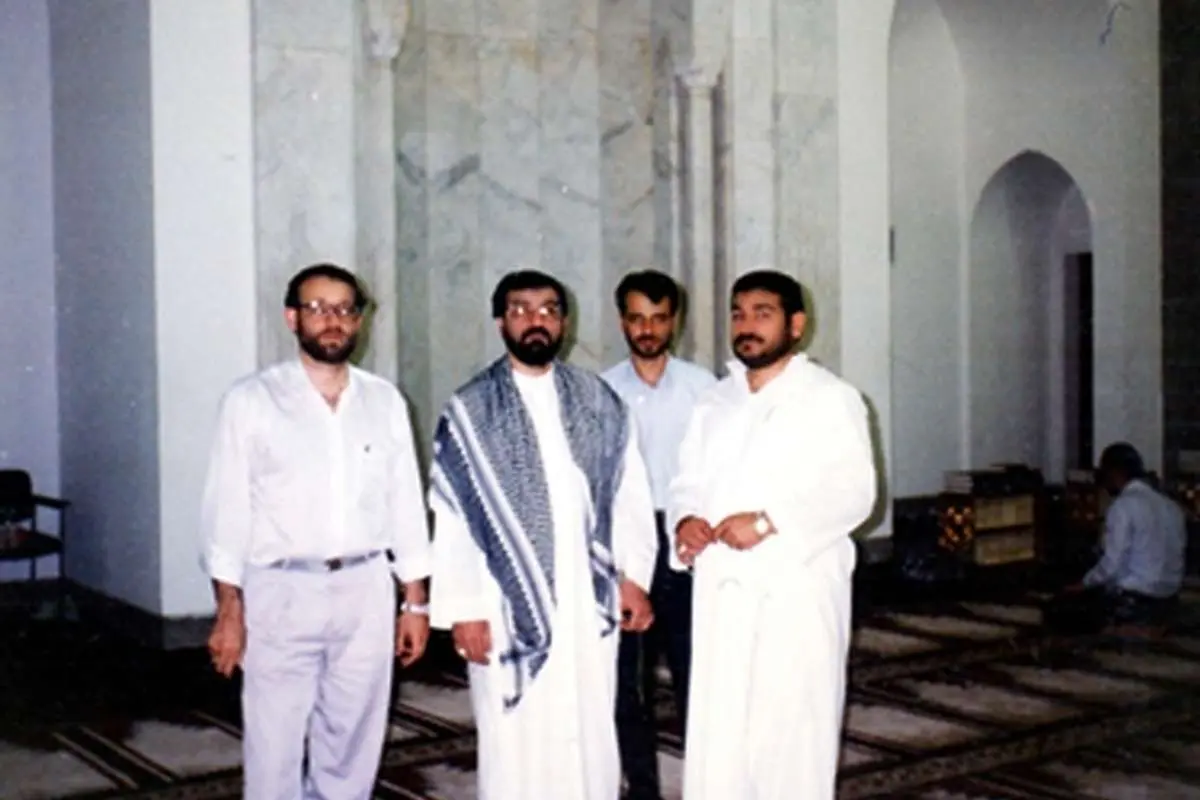 عكس> رضایی، شمخانی و لاریجانی در سفر حج