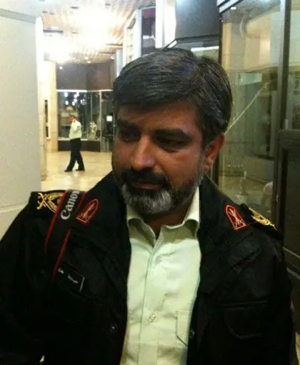 عکس> حسین پاکدل در نقش سردار رادان