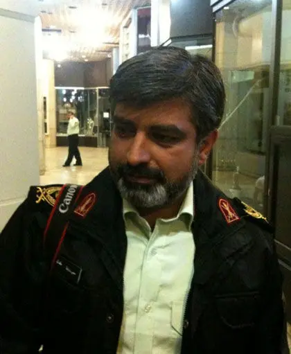 عکس> حسین پاکدل در نقش سردار رادان