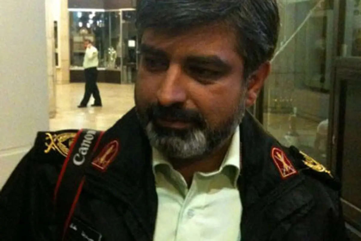 عکس> حسین پاکدل در نقش سردار رادان