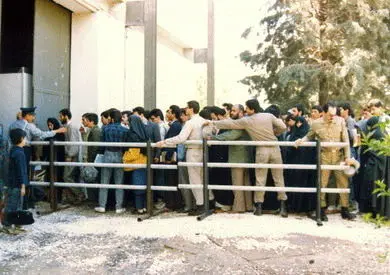 عکس>نمایشگاه کتاب تهران 24 سال پیش