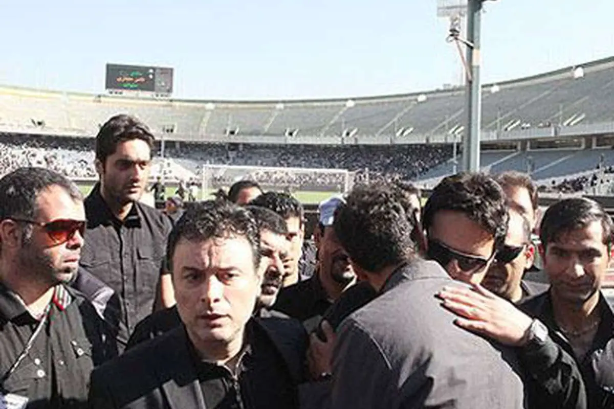 عکس> تسلیت فردوسیپور و دایی به آتیلا حجازی