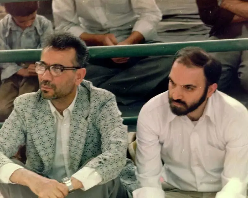 عکس> عبدالکریم سروش در نماز جمعه تهران
