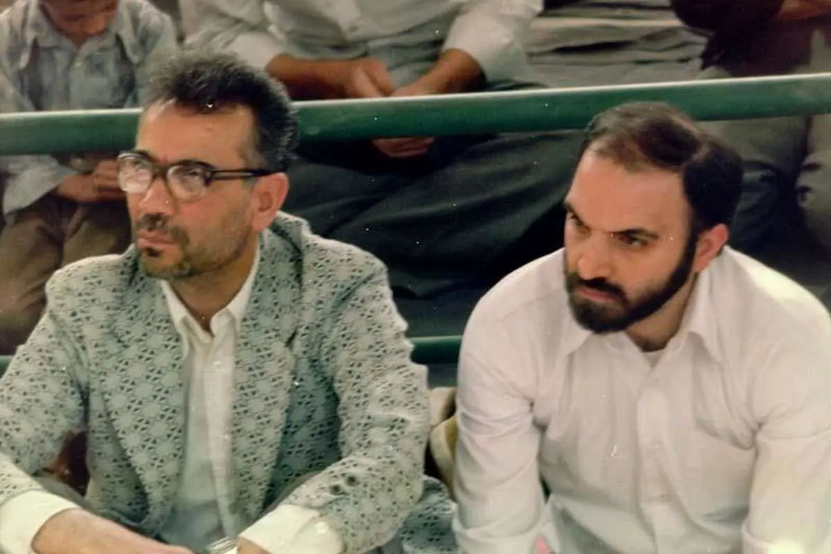 عکس> عبدالکریم سروش در نماز جمعه تهران