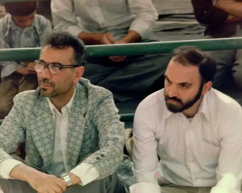 عکس> عبدالکریم سروش در نماز جمعه تهران