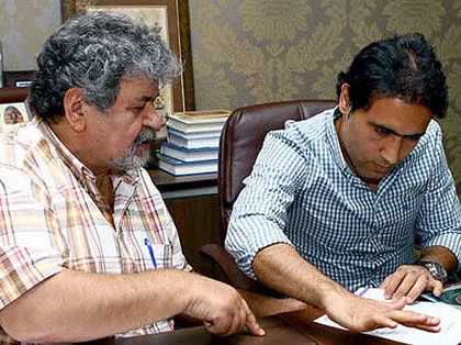 عکس> امضا قرارداد مهدوی‌کیا با داماش