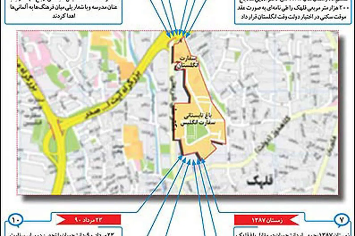 خیابان فردوسی یا قلهک؟