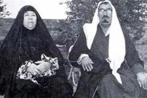 انتشار عکس پدر و مادر صدام