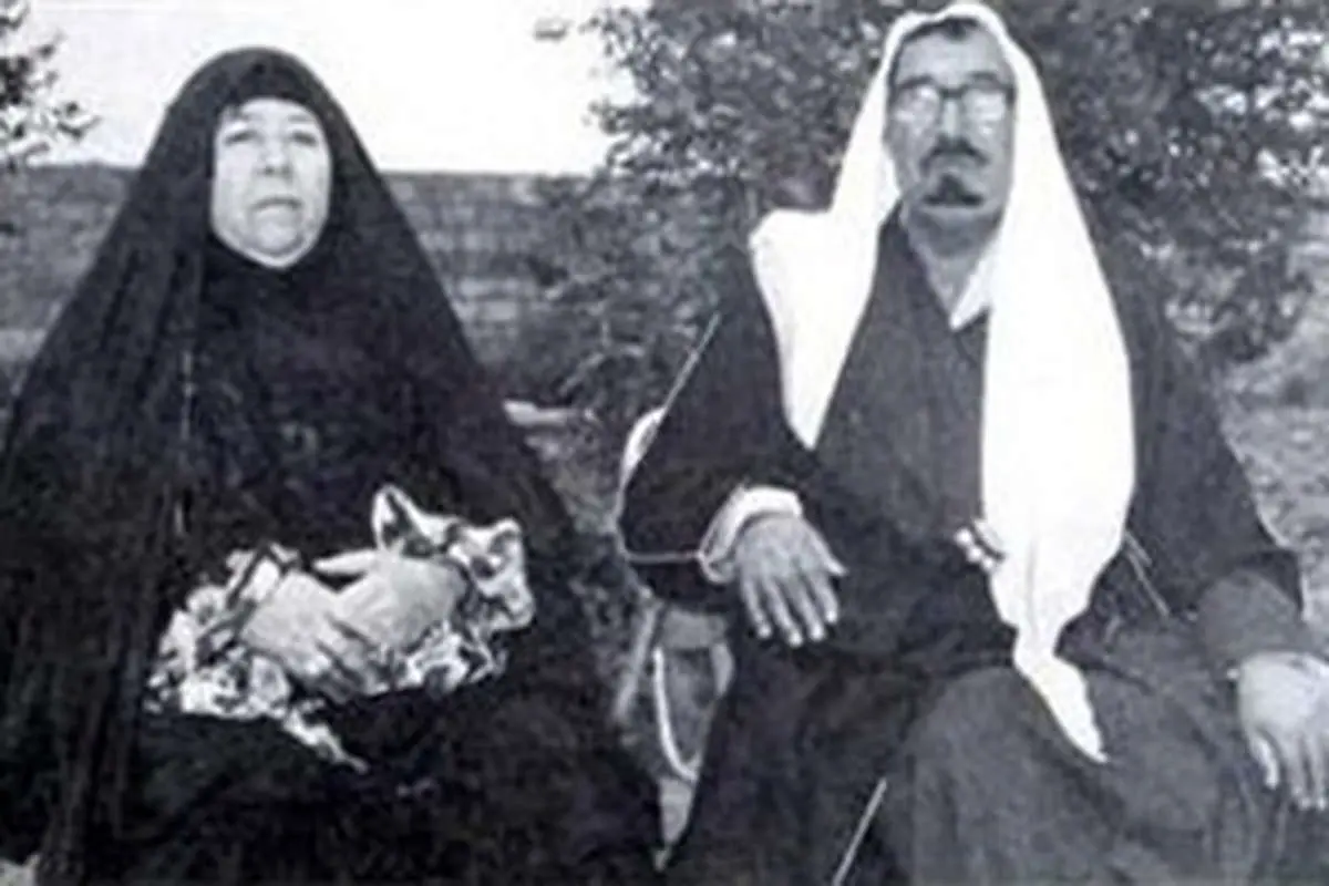انتشار عکس پدر و مادر صدام