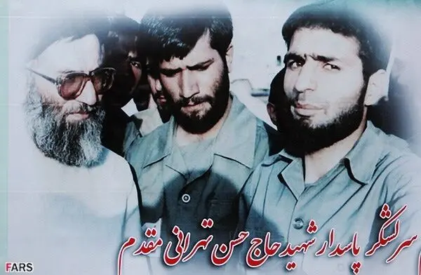عکس/ شهیـد تهرانی مقدم درکنار رهبر انقلاب