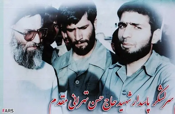 عکس/ شهیـد تهرانی مقدم درکنار رهبر انقلاب