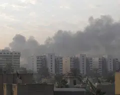 بغداد در دود و آتش