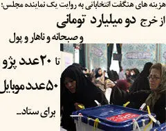 باید با نامزدهایی که هزینه بی‌مورد می‌کنند، برخورد شود
