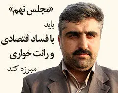 مجلس هشتم توان مناسب برای برخورد با فساد اقتصادی را نداشت/ساز و کار نظارتی مجلس باید مورد تجدید نظر قرار گیرد