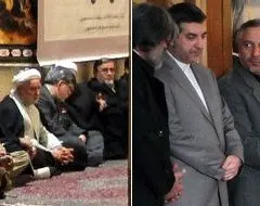عکس/ درگوشی با مشایی و جوانفکر