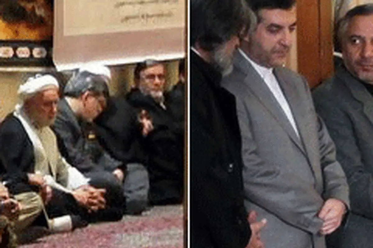 عکس/ درگوشی با مشایی و جوانفکر