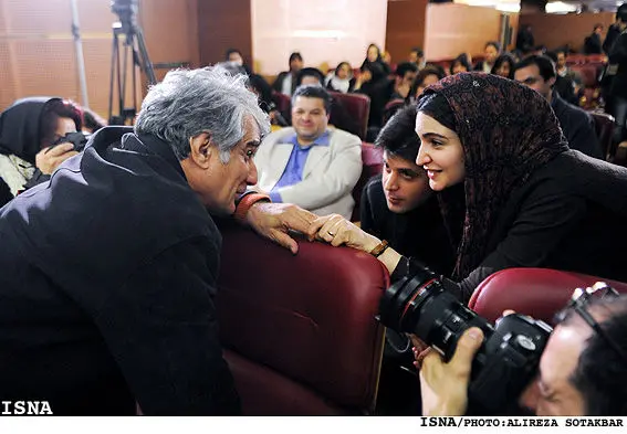 تصویر/ مواجهه صمیمانه مهدی هاشمی با دخترش