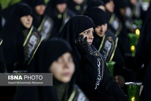 تصاویر؛ خطبه خوانی شب عاشورا در حرم مطهر رضوی 