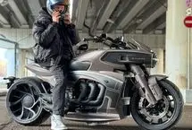 وقتی موتورسیکلت به یک شاهکار هنری تبدیل می شود