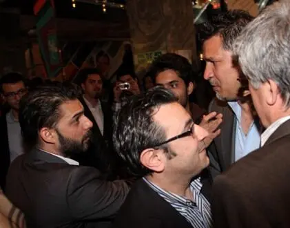 تصاویر/ علی دایی در مراسم تجلیل از پیمان معادی