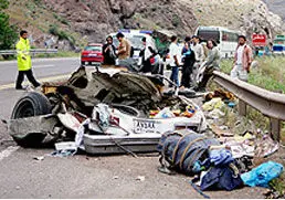 تصادفات رانندگی ۲۰ هزار و ۶۸ قربانی گرفت