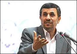 احمدي نژاد: پاسخ من پاسخ ملت ايران است