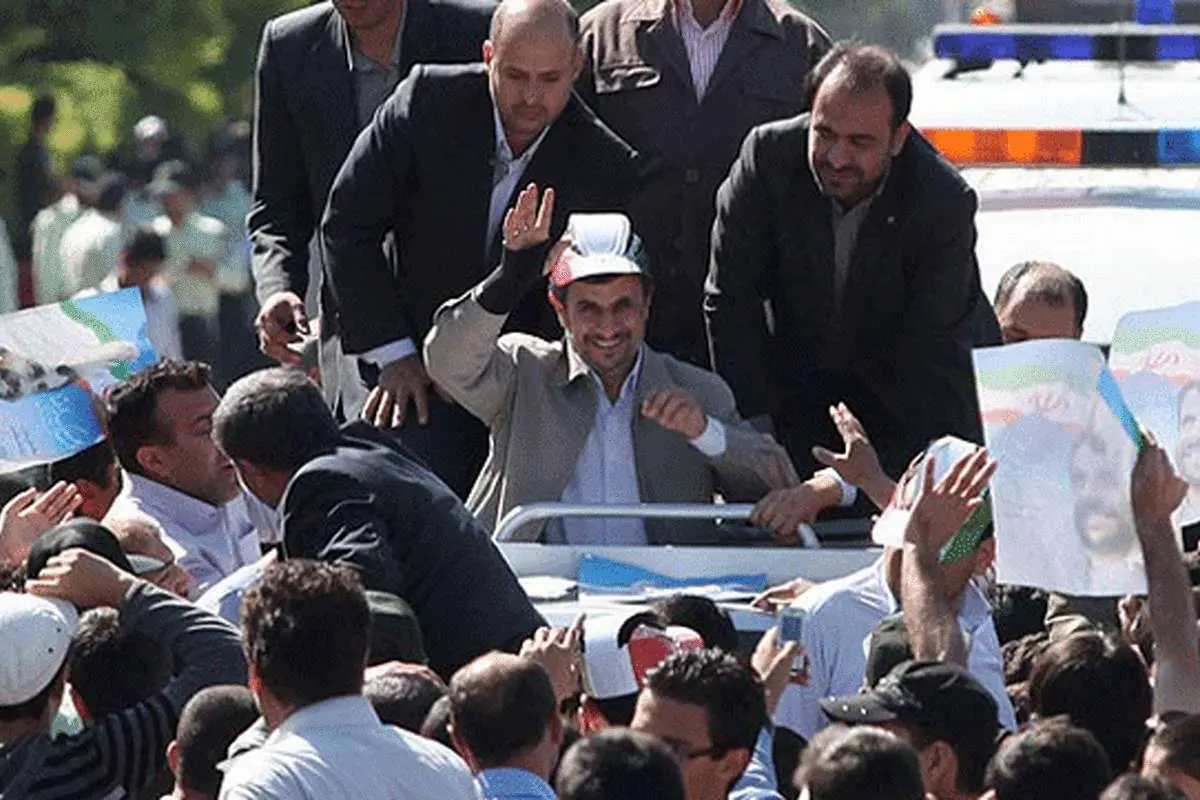 صدمین سفر استانی احمدینژاد