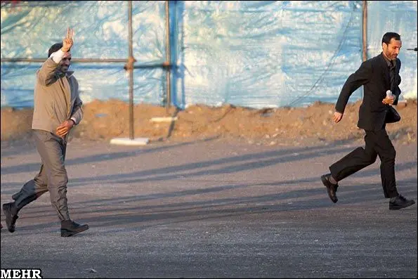 عکس؛ بقایی احمدی نژاد را جا گذاشت!