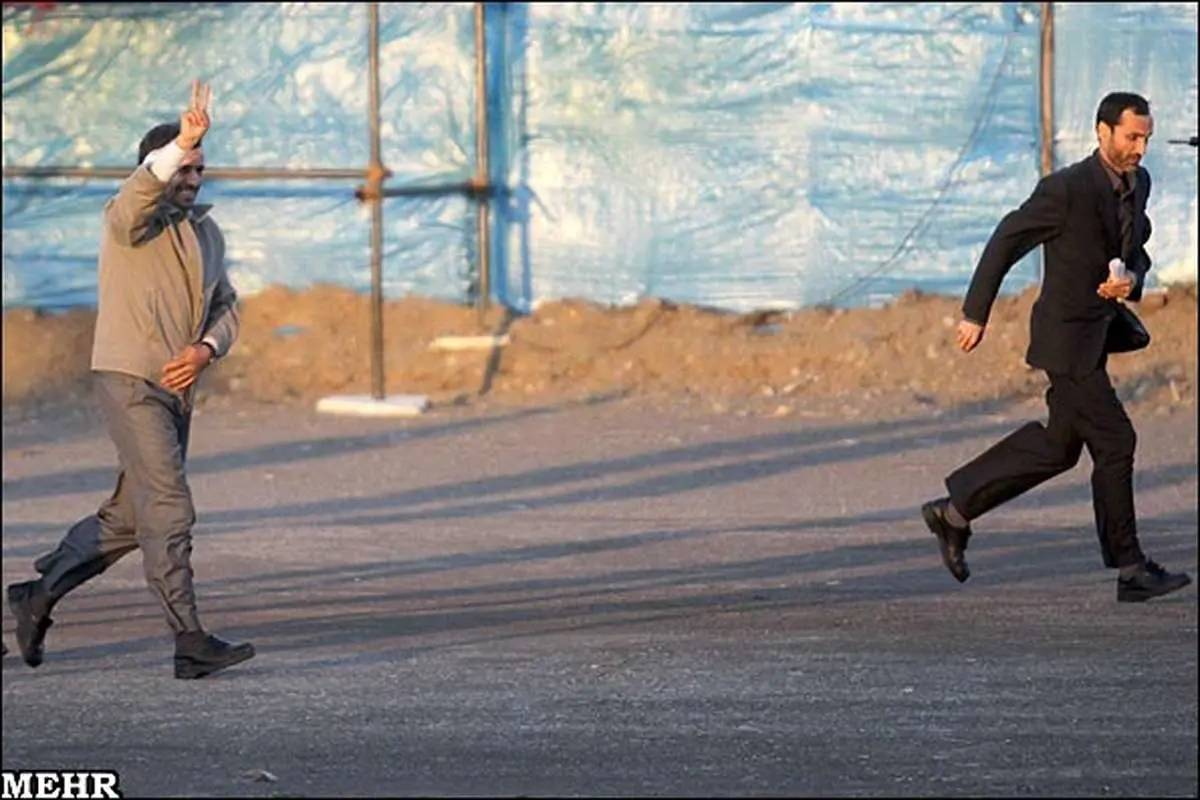 عکس؛ بقایی احمدی نژاد را جا گذاشت!