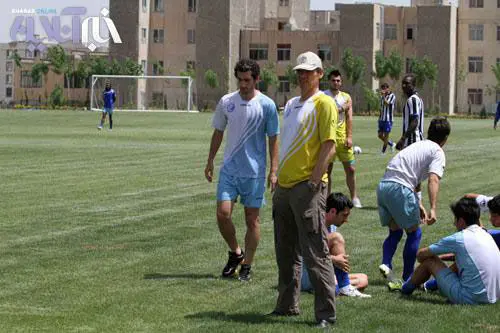 (تصاوير) اعتصاب بازیکنان استقلال
