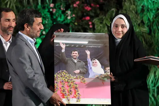 احمدی‌نژاد و بچه‌ها